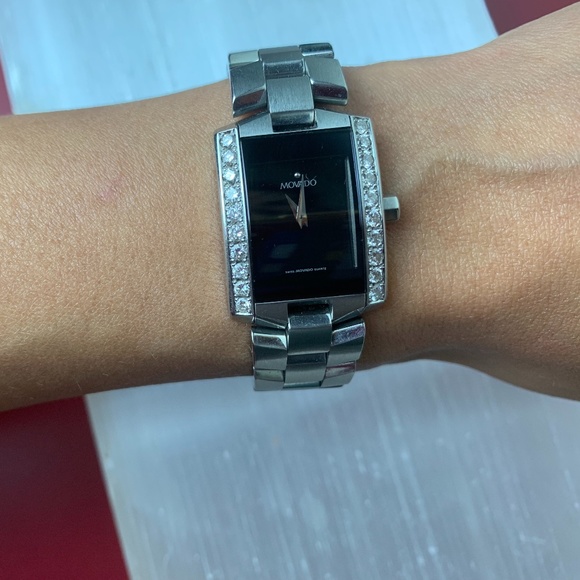 MOVADO ELIRO W/DIAMONDS - Picture 1 of 5